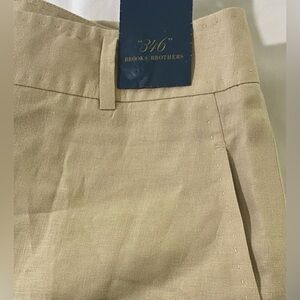 NWT..WOMENS BROOKS BROTHERS LINEN TROUSERS